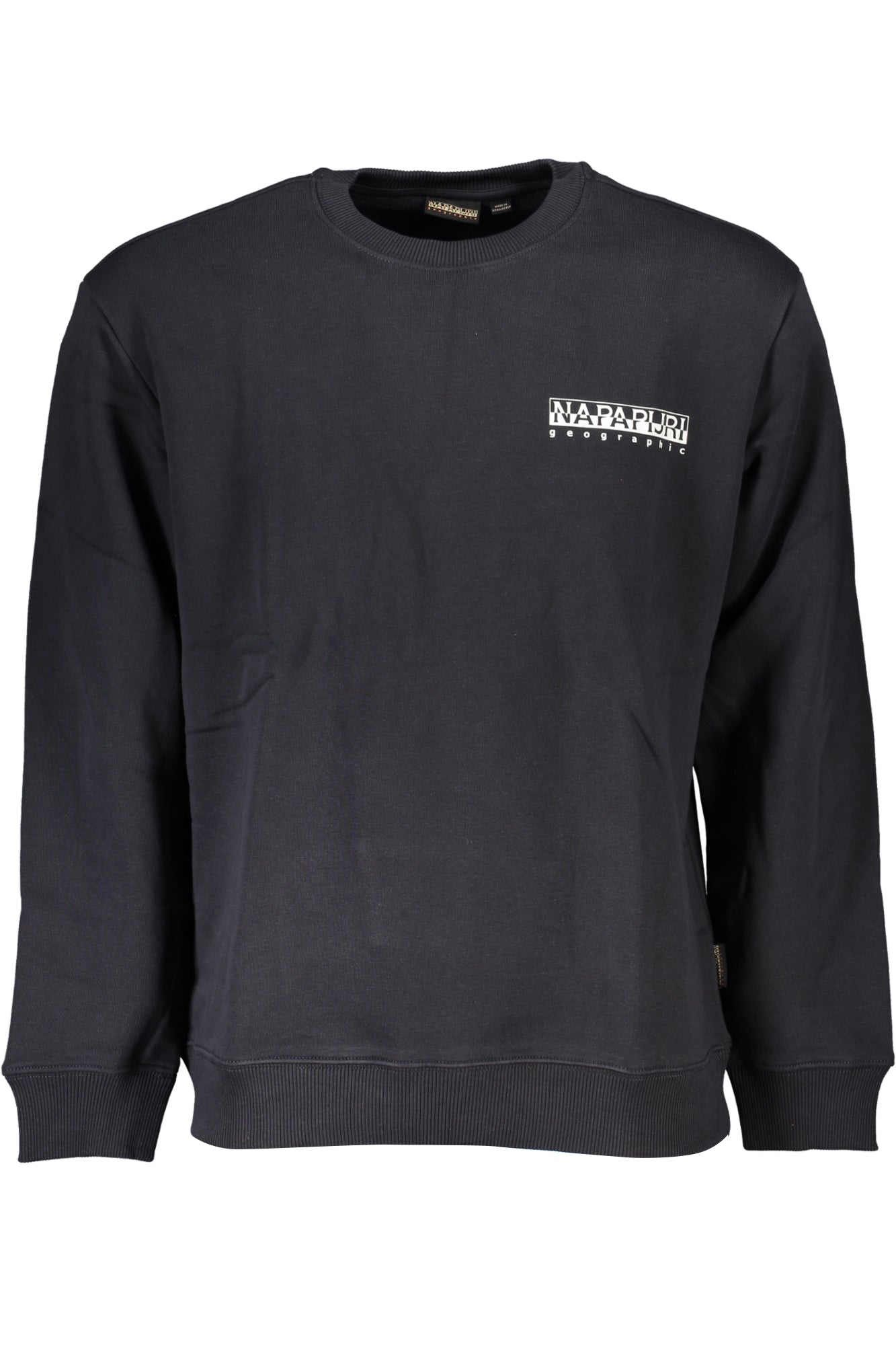Napapijri Grünes Herren-Sweatshirt Mit Reissverschluss Schwarz
