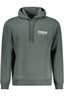Napapijri Schwarzes Herren-Sweatshirt Mit Reissverschluss Grün