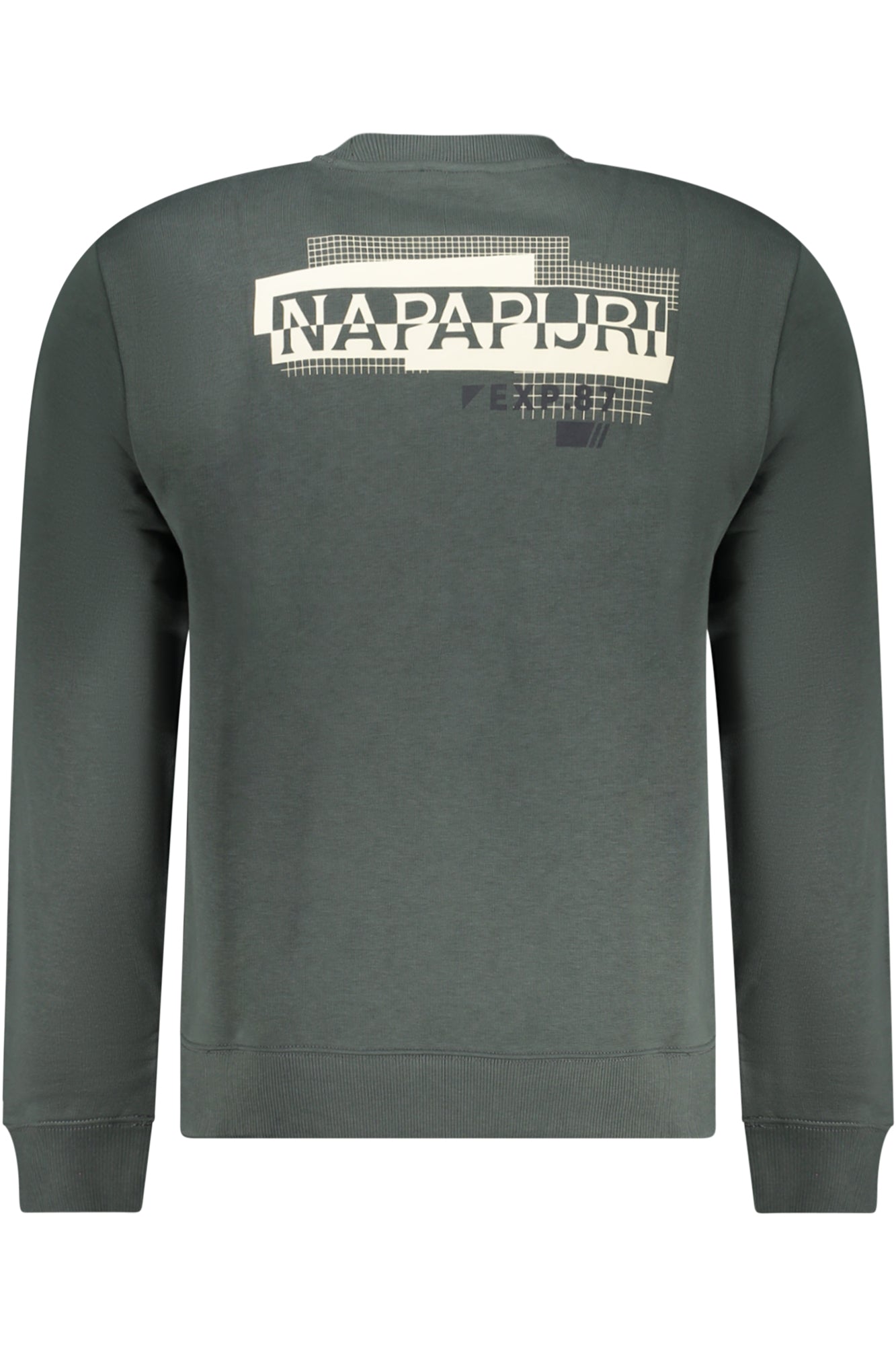 Napapijri Grünes Herren-Sweatshirt Mit Reissverschluss Grün