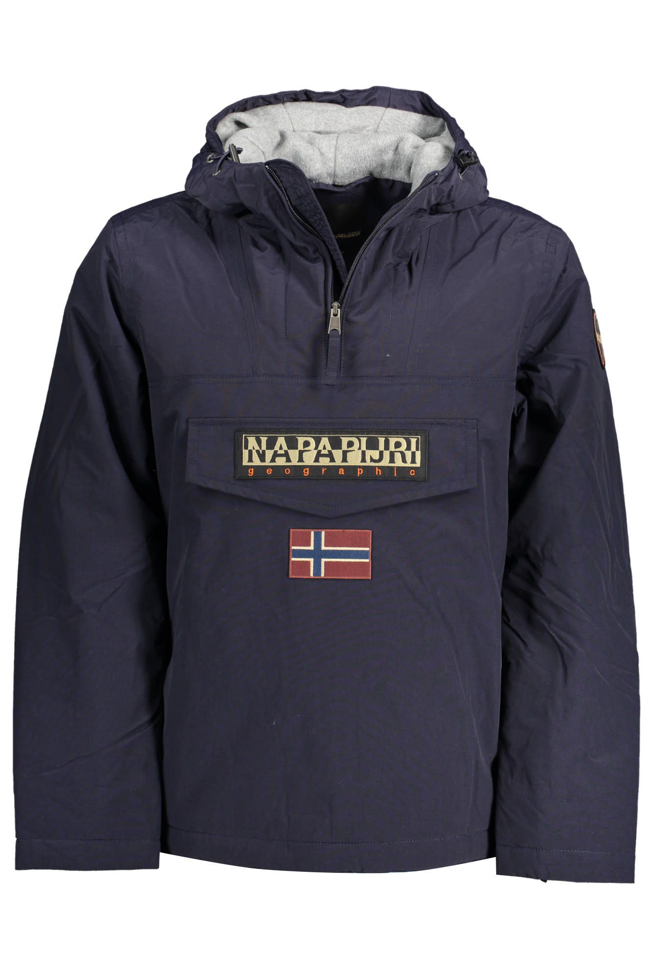 Napapijri Herrenjacke Blau – Regenjacke mit Kapuze für Herbst/Winter | 30% recycelt Blau