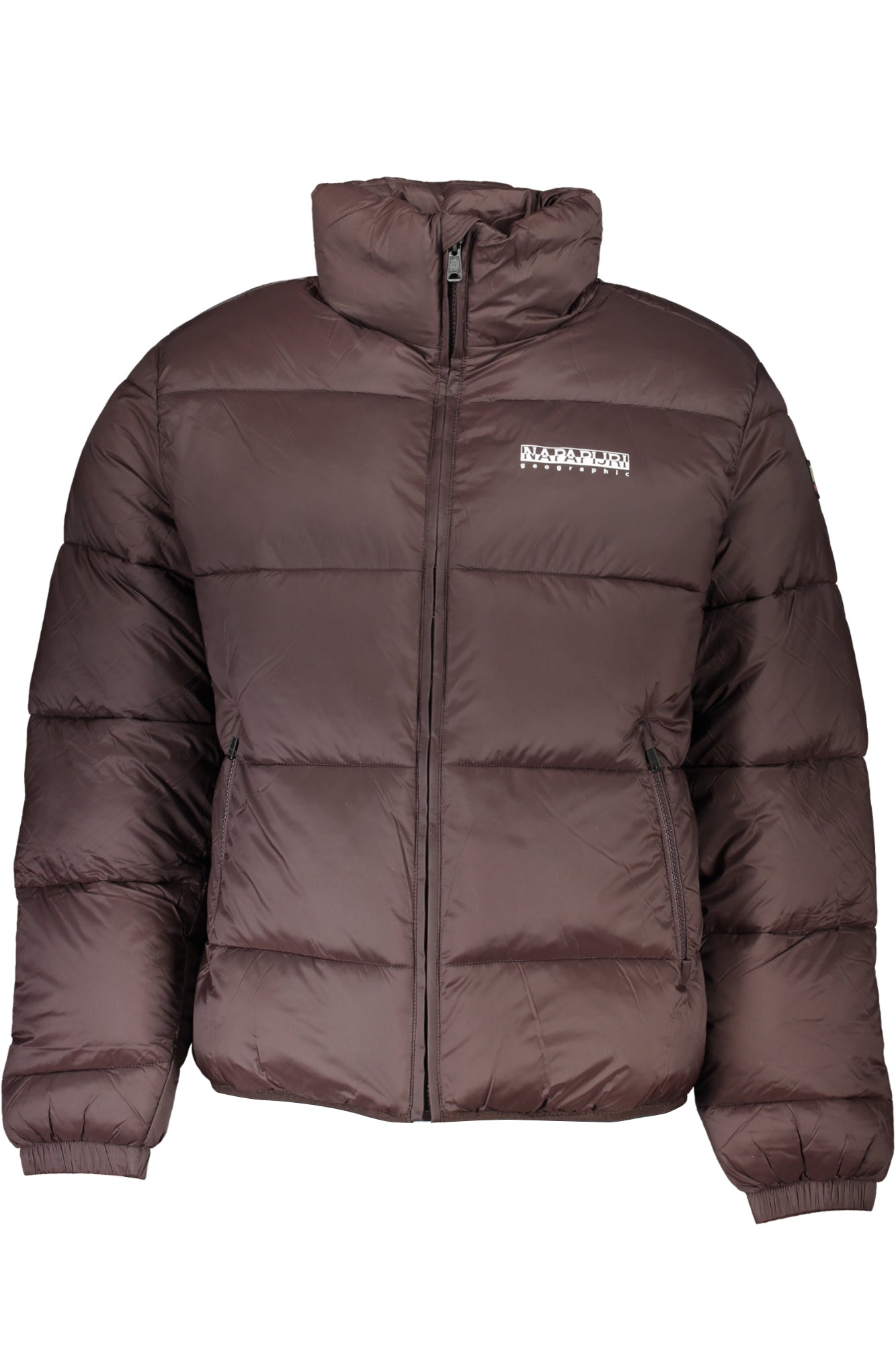 NAPAPIJRI Braun Herrenjacke – Regenjacke für Herbst/Winter mit recycelten Materialien Braun