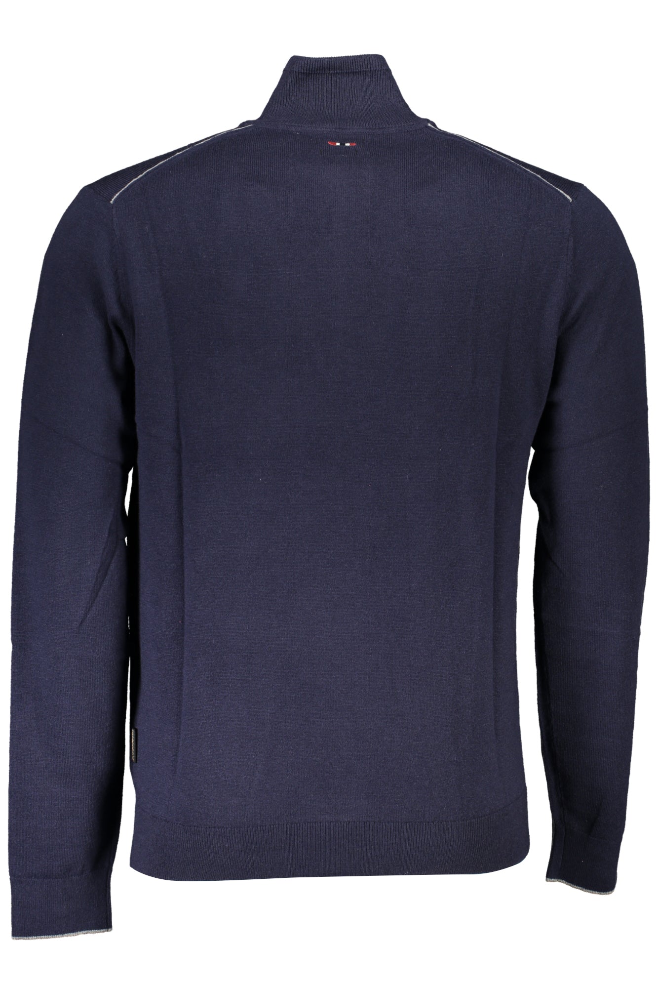 NAPAPIJRI Herrenpullover – Blauer Winterpullover mit Halbreißverschluss | soulluna.de Blau