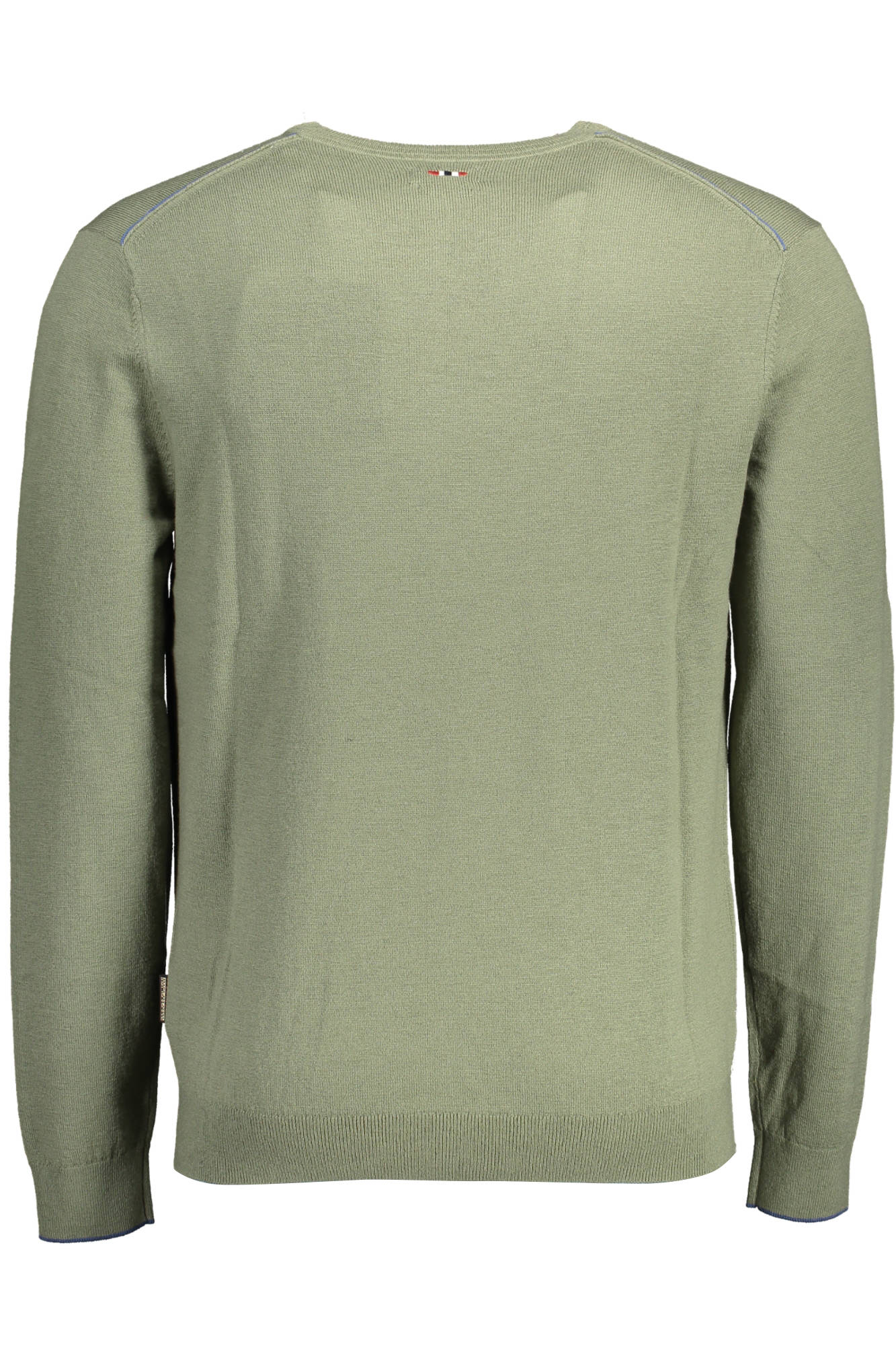 NAPAPIJRI Pullover Herren – Blauer Wollpullover mit Logo-Stickerei für Herbst/Winter Grün