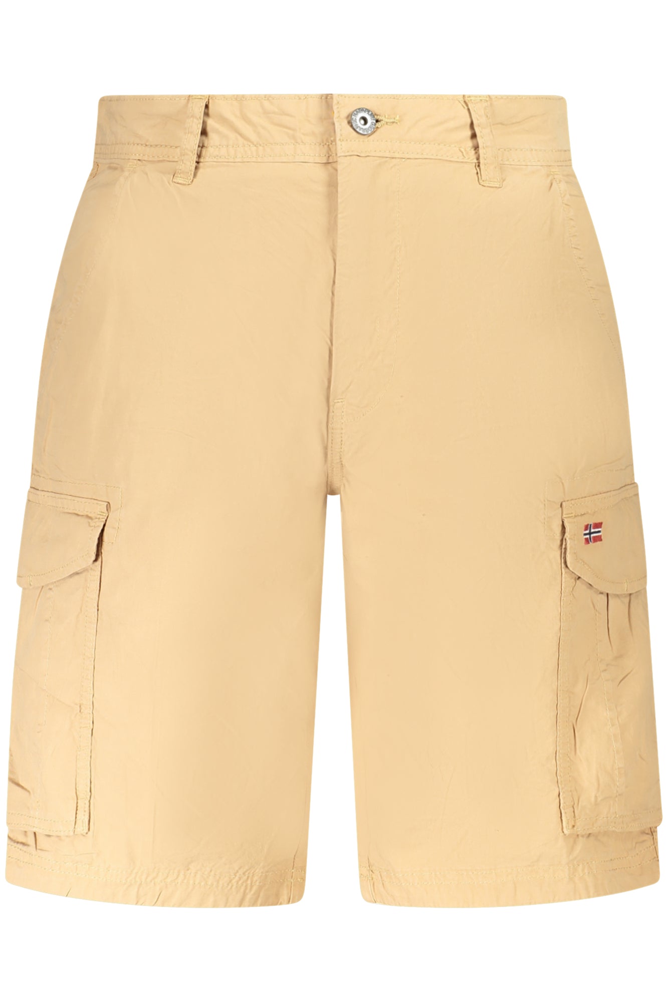 NAPAPIJRI Herren-Bermudahose Grau – Leichte Sommerhose aus 100% Baumwolle Beige