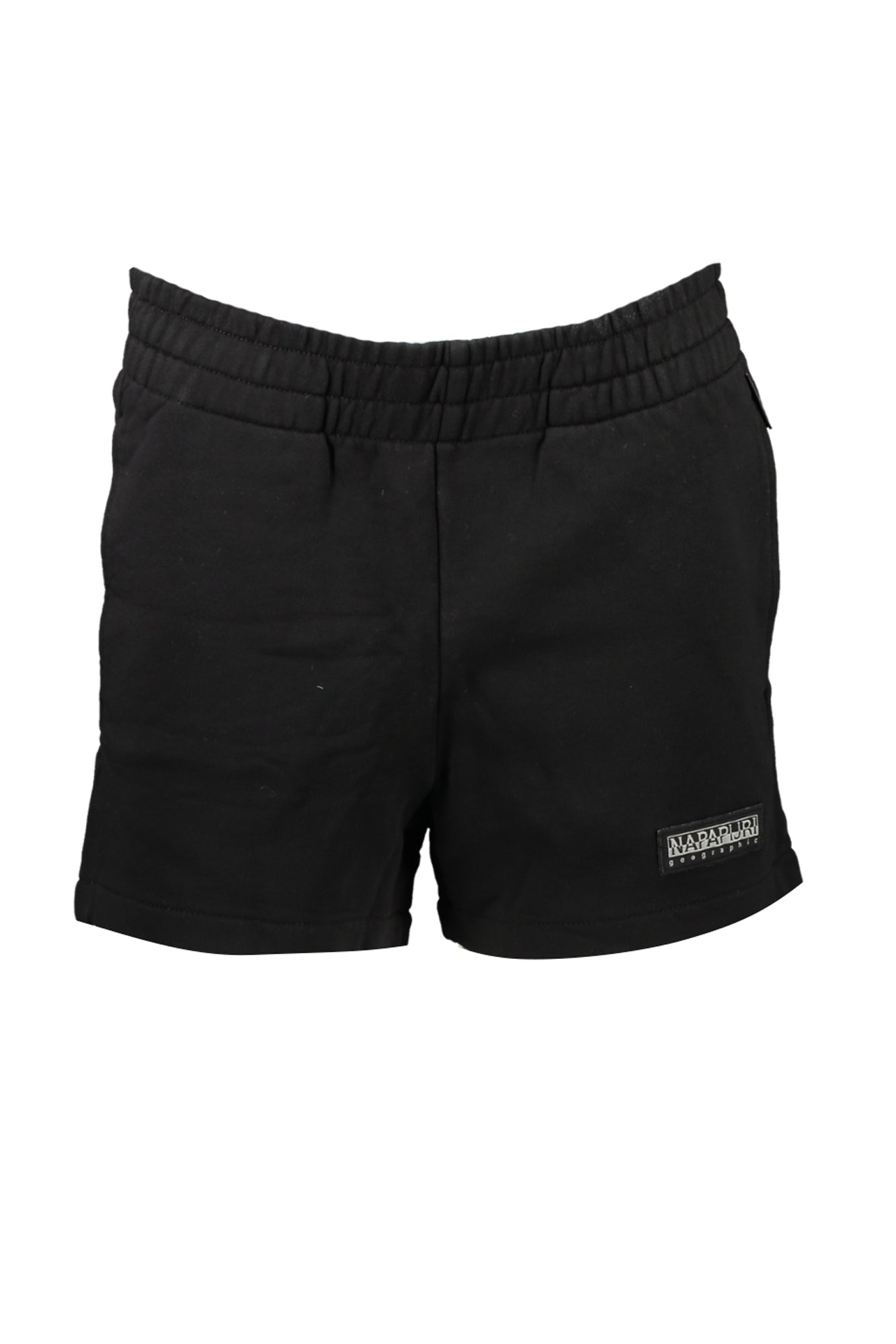 NAPAPIJRI Kurze Hose Damen – Schwarze Jogginghose aus Baumwolle für Sommer Schwarz