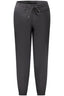 NAPAPIJRI Damen Lange Trainingshose Schwarz – Fleece Jogginghose mit Logo Schwarz