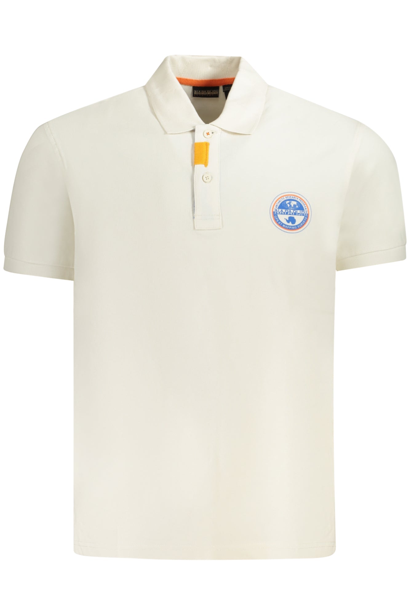 NAPAPIJRI Poloshirt Herren – Kurzarm-Shirt in Rot mit Logo-Druck | soulluna.de Weiß