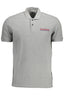 Napapijri Poloshirt Herren Grau – Kurzarm Polo aus 100% Baumwolle | soulluna.de Grau