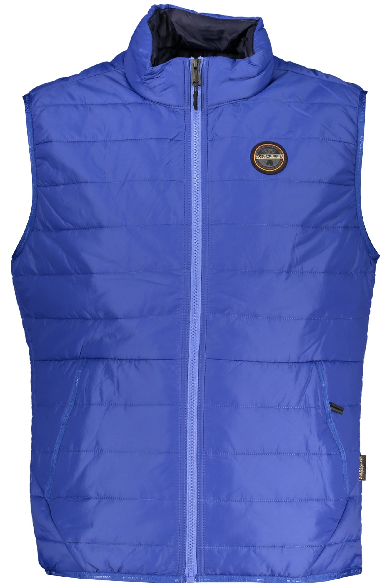 NAPAPIJRI Ärmellose Jacke Herren – Blaue Sommerweste mit Reißverschluss Blau