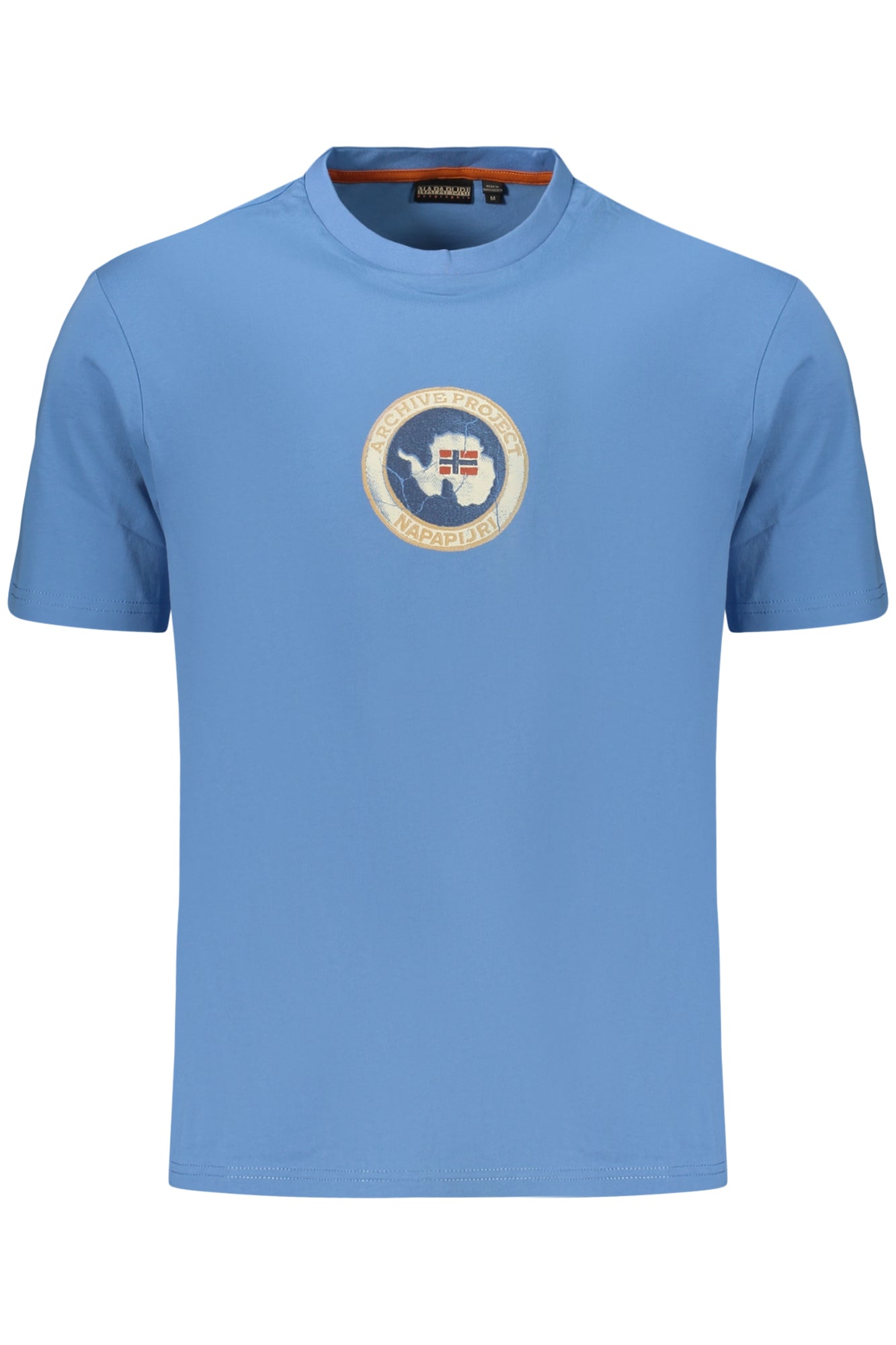 NAPAPIJRI Herren T-Shirt – aus Baumwolle | T-Shirts Hellblau