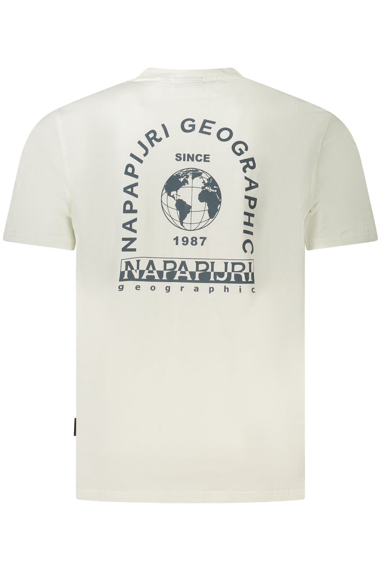 Napapijri Kurzarm-T-Shirt Herren Weiss Weiß