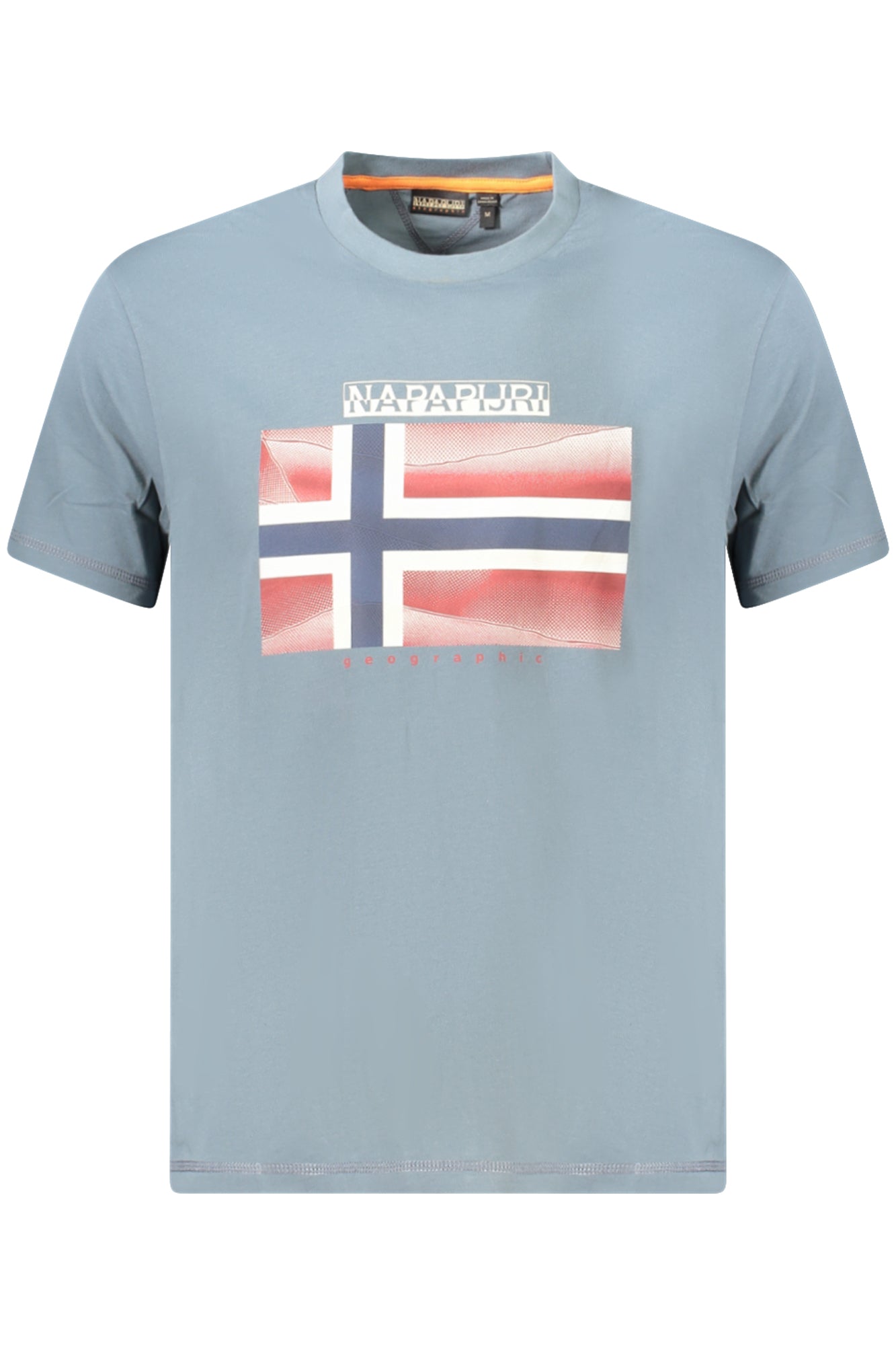NAPAPIJRI Herren T-Shirt – Kurzarm, aus Baumwolle | T-Shirts Grau