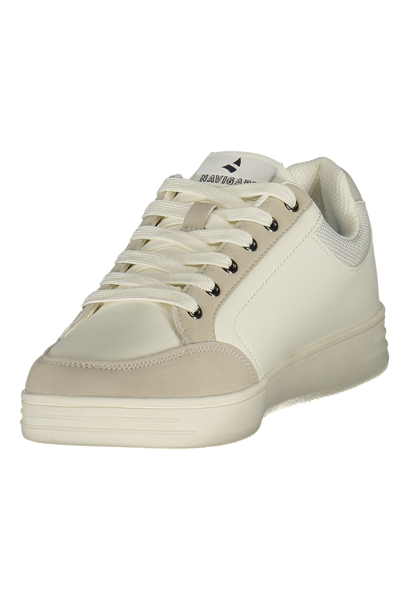NAVIGARE NAVIGATE Sneaker Herren – Blaue Sportschuhe mit herausnehmbarem Fußbett Weiß
