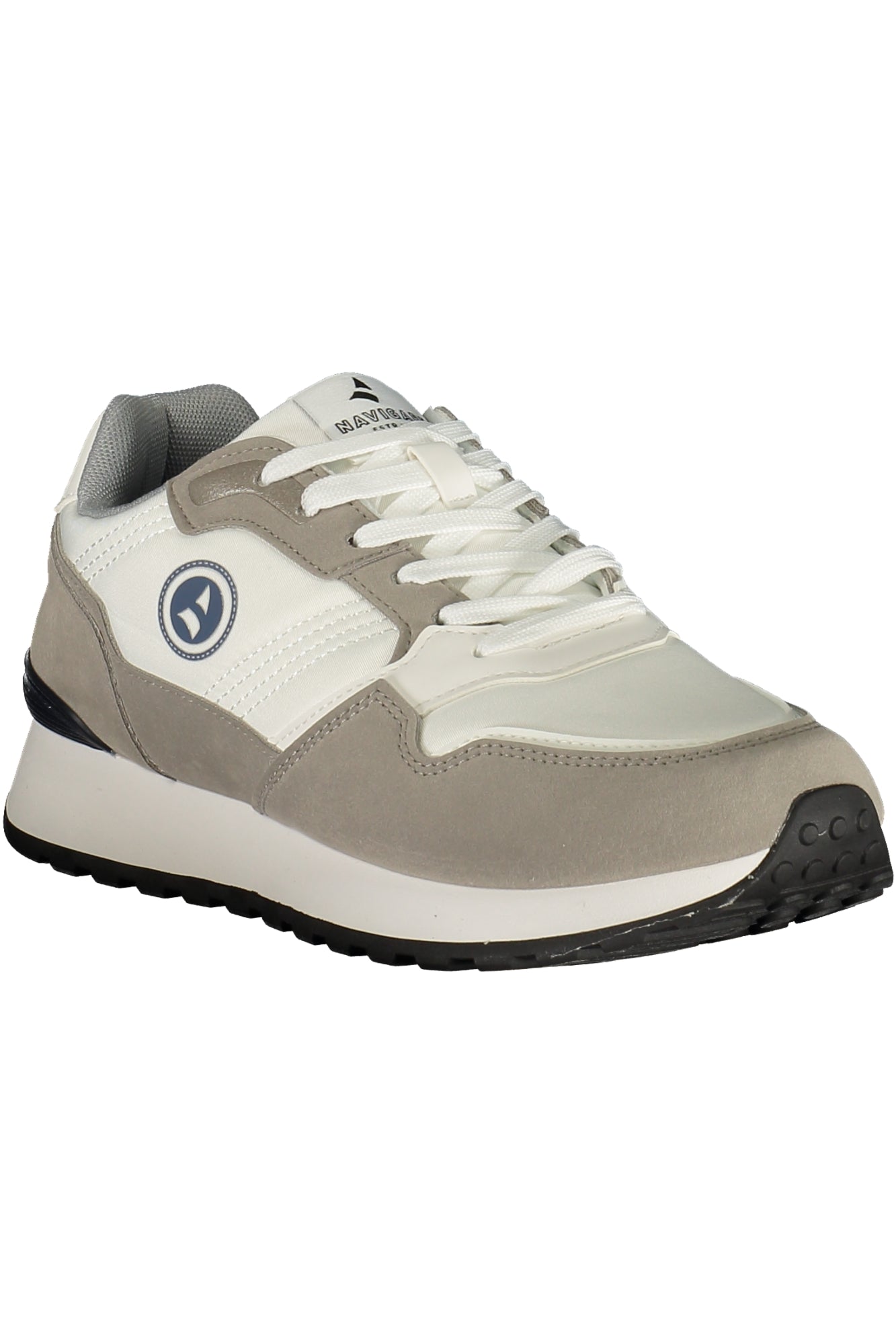 NAVIGARE Herren Sneaker – Sportschuh mit Schnürsenkeln Grau