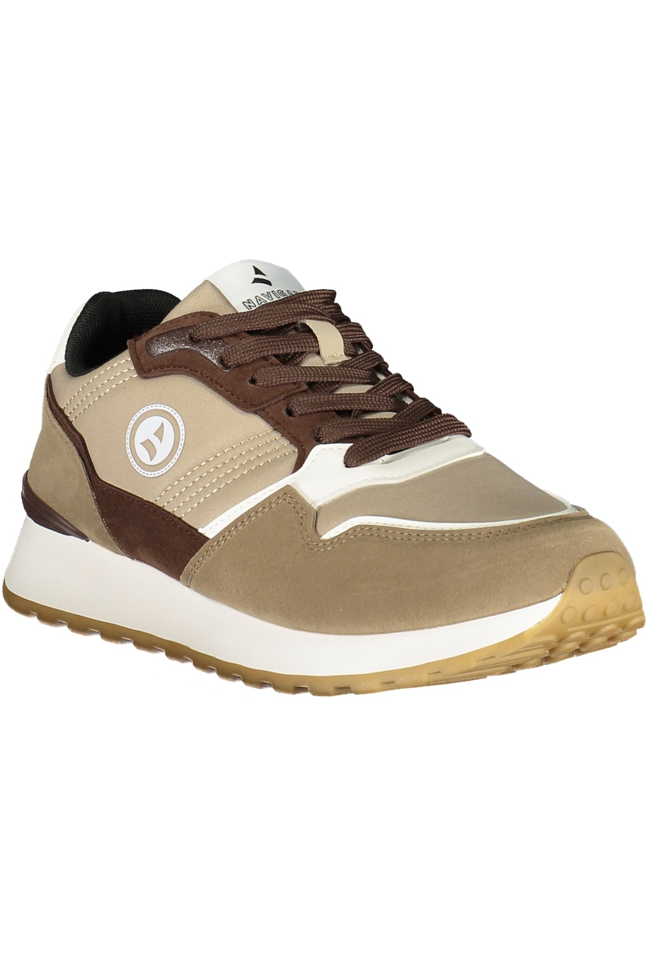 NAVIGARE Herren Sneaker – Sportschuh mit Schnürsenkeln Braun