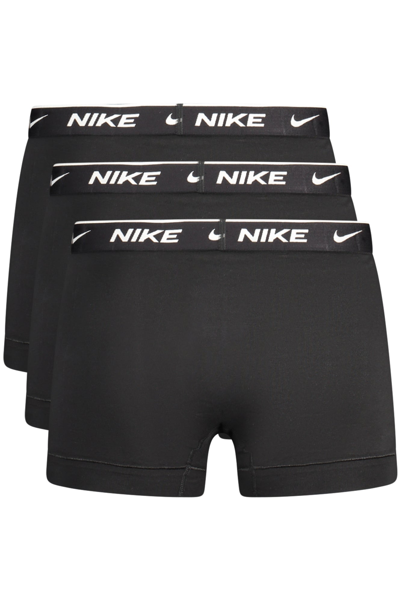 NIKE Herren-Boxershorts 3er-Pack schwarz – Elastischer Baumwoll-Bund | soulluna Schwarz