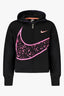 Nike Kapuzensweatshirt Mädchen – Langärmelig mit Reißverschluss für Herbst/Winter Schwarz