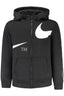 NIKE SCHWARZES KINDER-SWEATSHIRT MIT REISSVERSCHLUSS