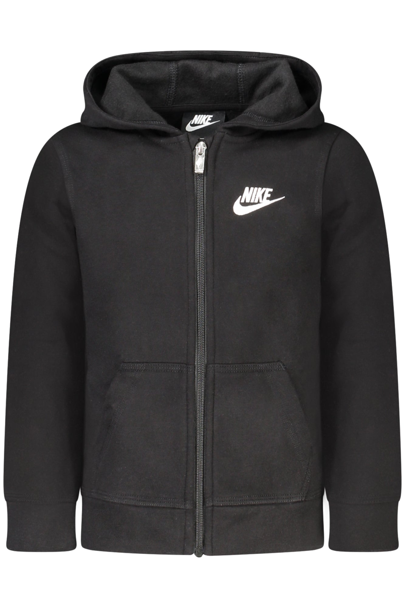 Nike Kinder Sweatshirt – Kapuzenpullover mit Reißverschluss für Jungen Schwarz