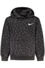 NIKE SCHWARZES KINDER-SWEATSHIRT MIT REISSVERSCHLUSS