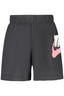 Nike Shorts Mädchen – Schwarze Baumwoll-Shorts mit elastischem Bund | soulluna.de Schwarz