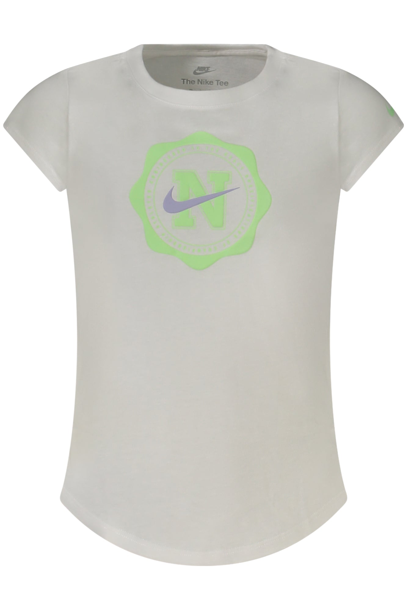 Nike Kurzarm-T-Shirt für Mädchen – Weißes Basic mit Logo | soulluna.de Weiß