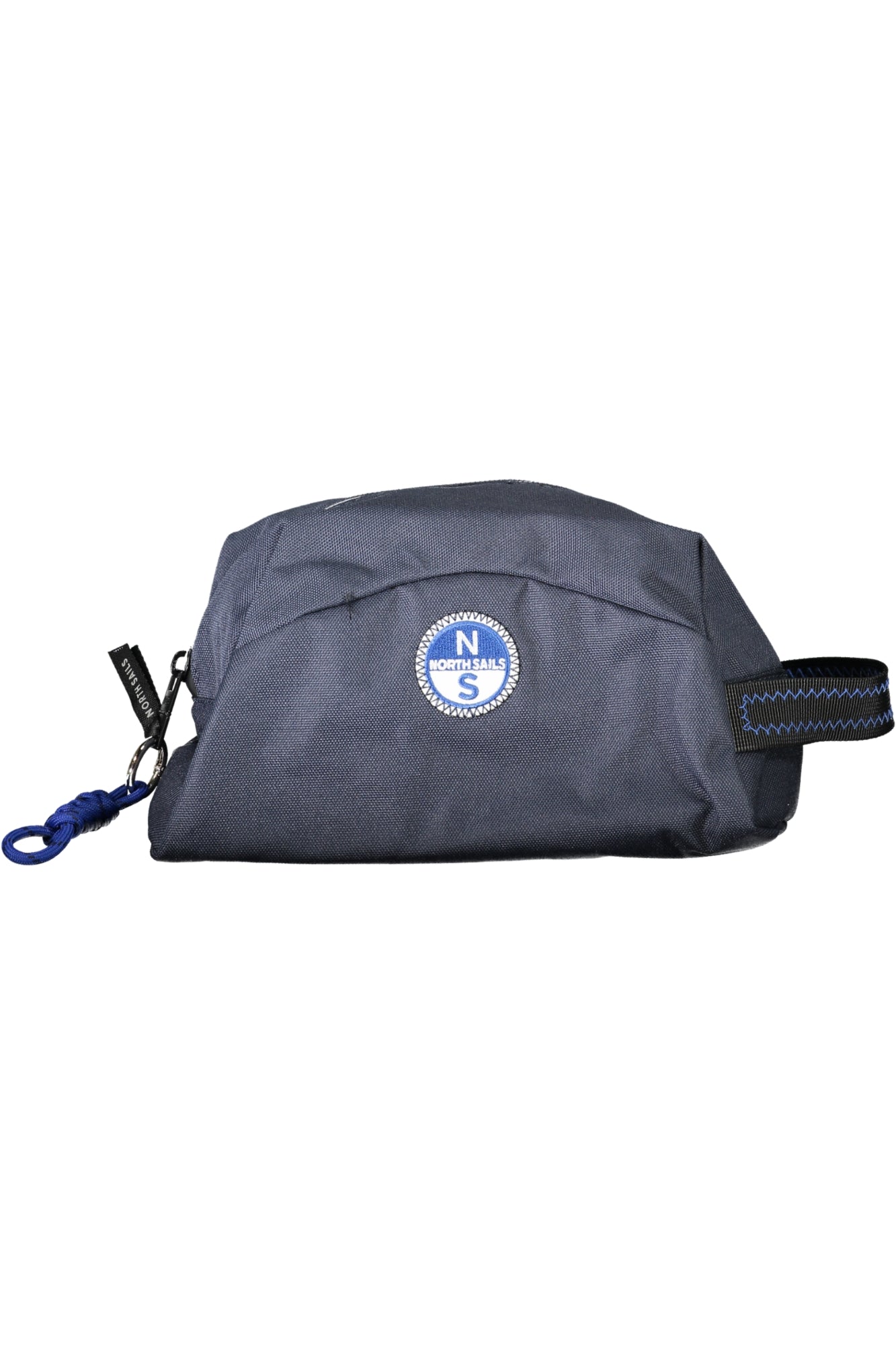NORTH SAILS Beauty Case Herren Schwarz – Kosmetiktasche mit Reißverschluss und Logo Blau