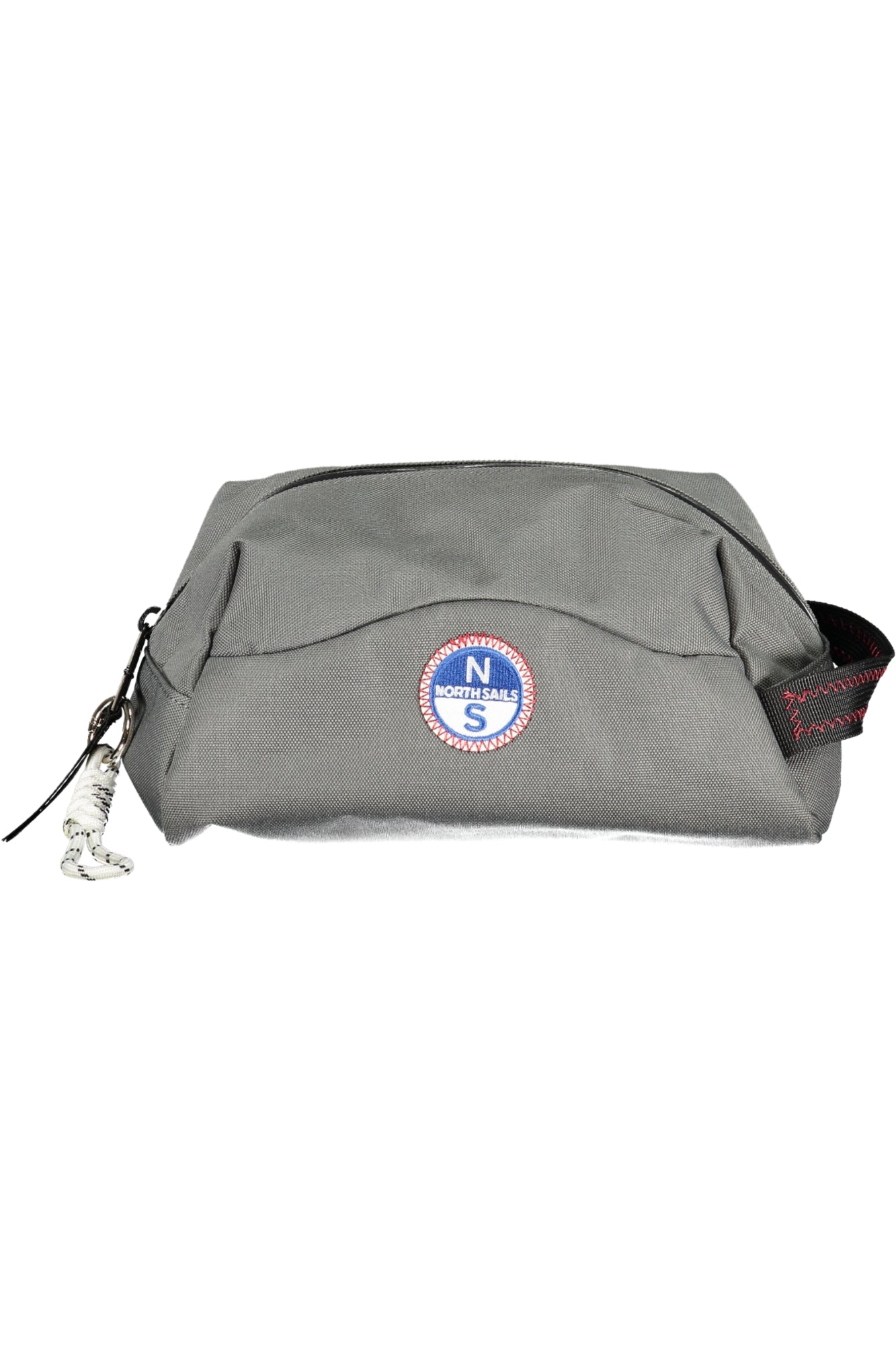 NORTH SAILS Beauty Case Herren Schwarz – Kosmetiktasche mit Reißverschluss und Logo Grau