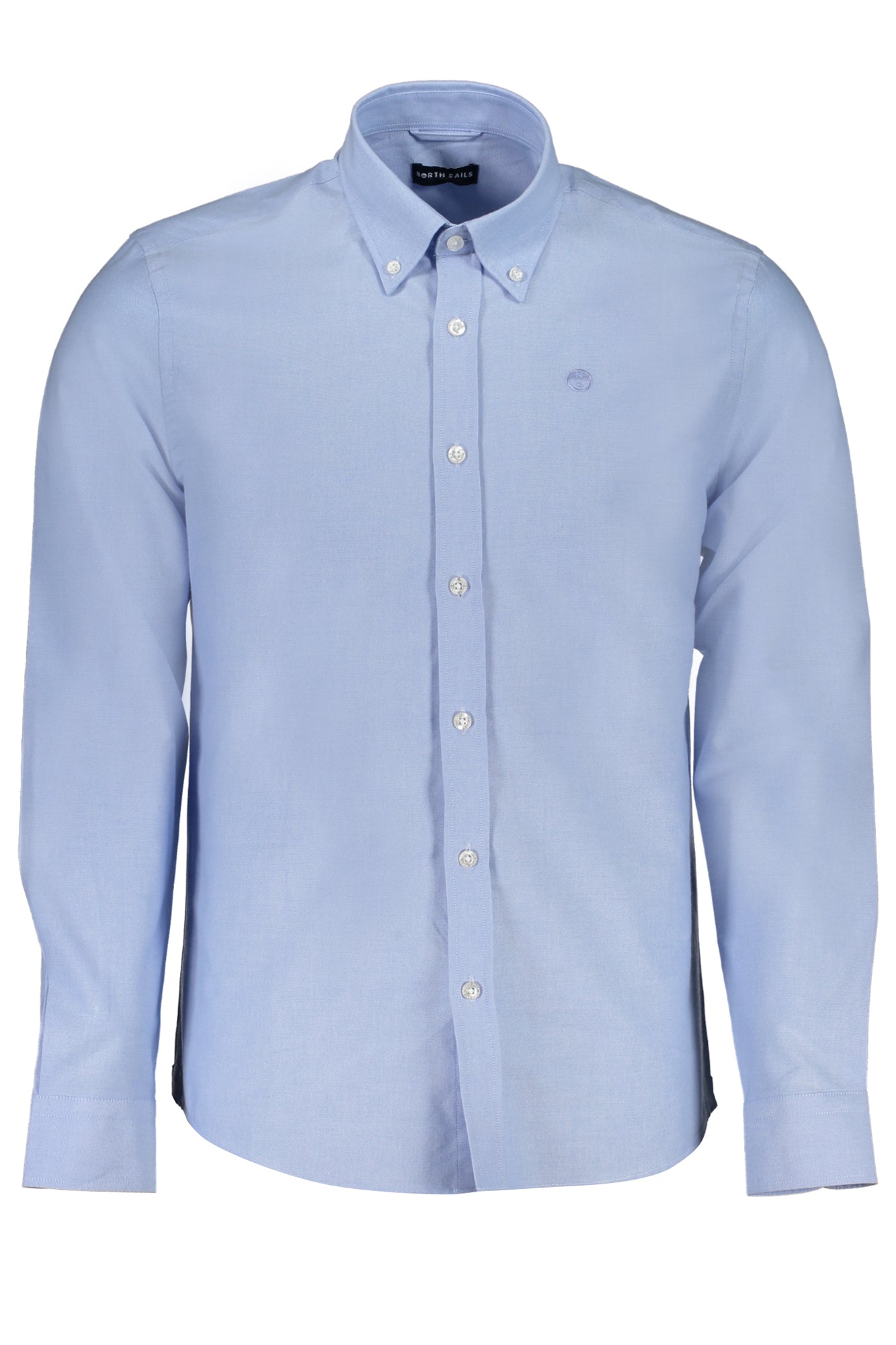 NORTH SAILS Langarmhemd Herren – Weißes Hemd aus Bio-Baumwolle | Regular Fit Hellblau