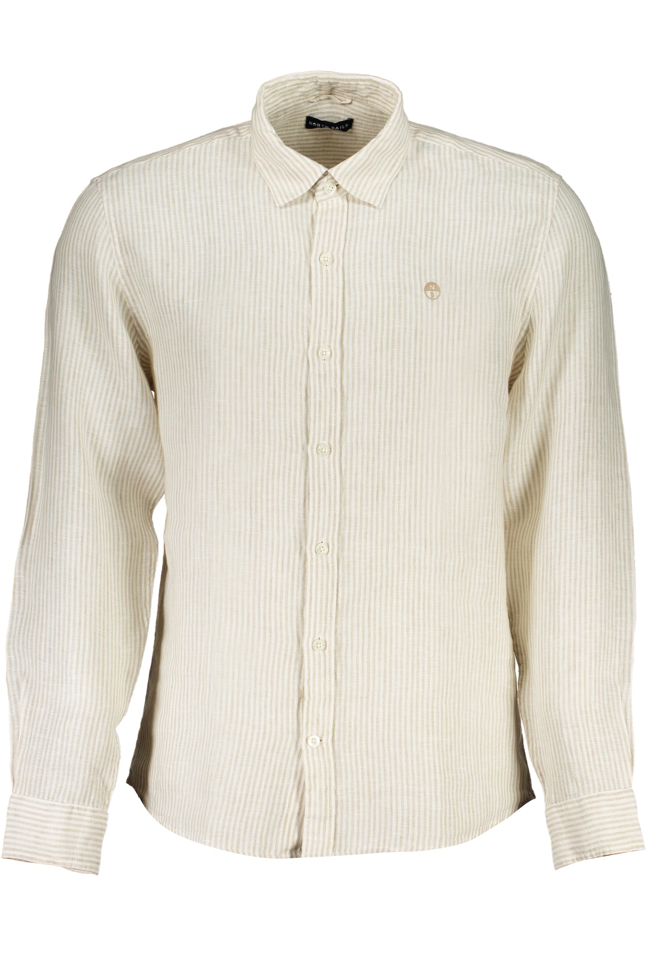 NORTH SAILS Herren Hemden – Regular Fit, aus Baumwolle Beige