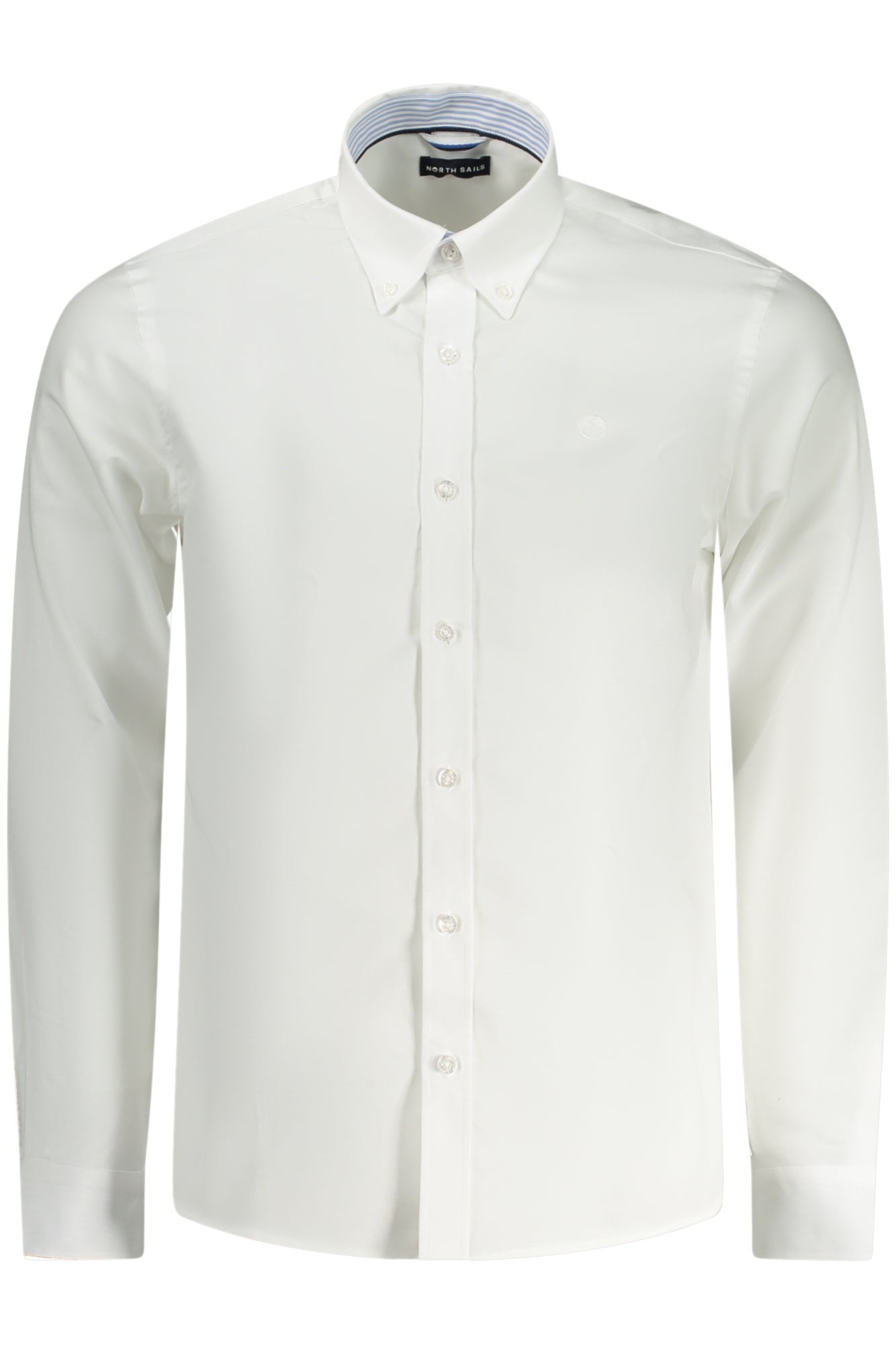 NORTH SAILS Langarmshirt Herren Blau – Premium Baumwollhemd für Frühjahr/Sommer Weiß