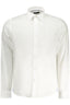 NORTH SAILS Langarmshirt Herren Weiss – Italienischer Kragen aus Baumwolle Weiß