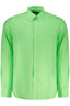 NORTH SAILS Langarmshirt Herren Grün – Button-Down Hemd aus 100% Baumwolle Grün