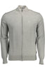 NORTH SAILS Cardigan Herren – Grauer Langarm-Cardigan mit Reißverschluss Grau