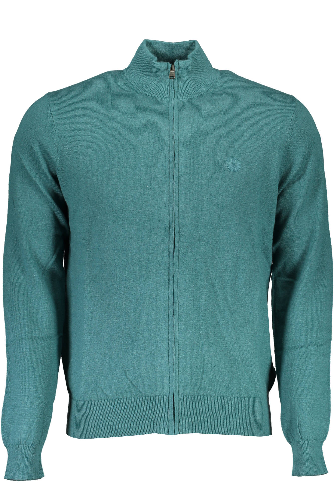 NORTH SAILS Cardigan Herren Grün – Recycelte Fasern für Herbst/Winter | soulluna.de Grün