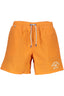 NORTH SAILS Badeanzugteil Unter Herren Orange – Elastische Badeshorts mit Logo-Druck Orange