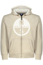 NORTH SAILS KINDER-SWEATSHIRT, BEIGE, MIT REISSVERSCHLUSS