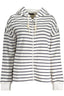 NORTH SAILS Sweatshirt Damen mit Reißverschluss – Weißes Kapuzen-Sweatshirt aus Bio-Baumwolle Weiß