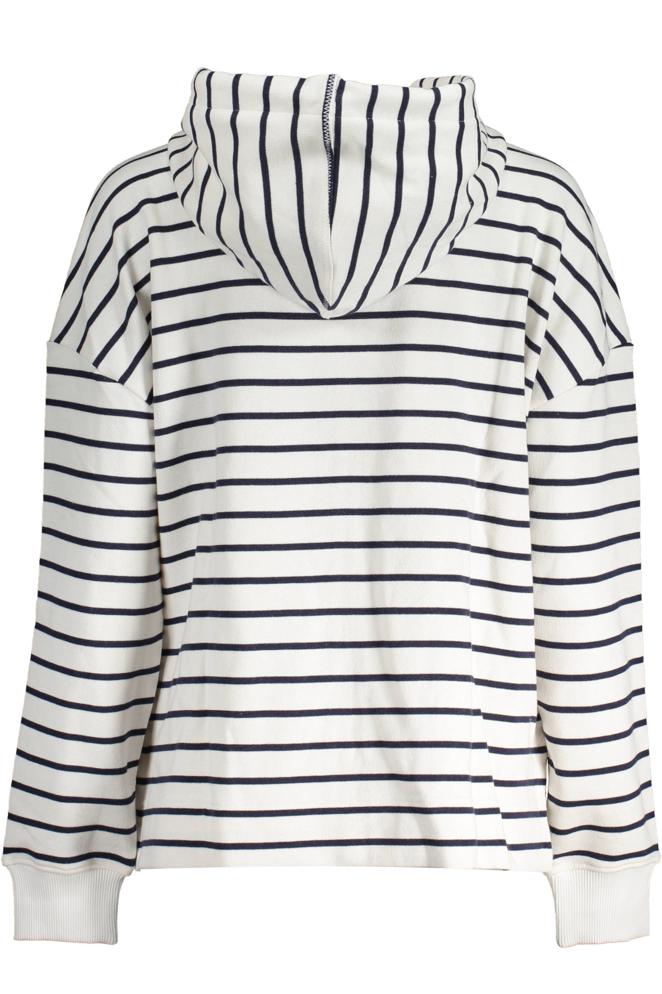 NORTH SAILS Sweatshirt Damen mit Reißverschluss – Weißes Kapuzen-Sweatshirt aus Bio-Baumwolle Weiß