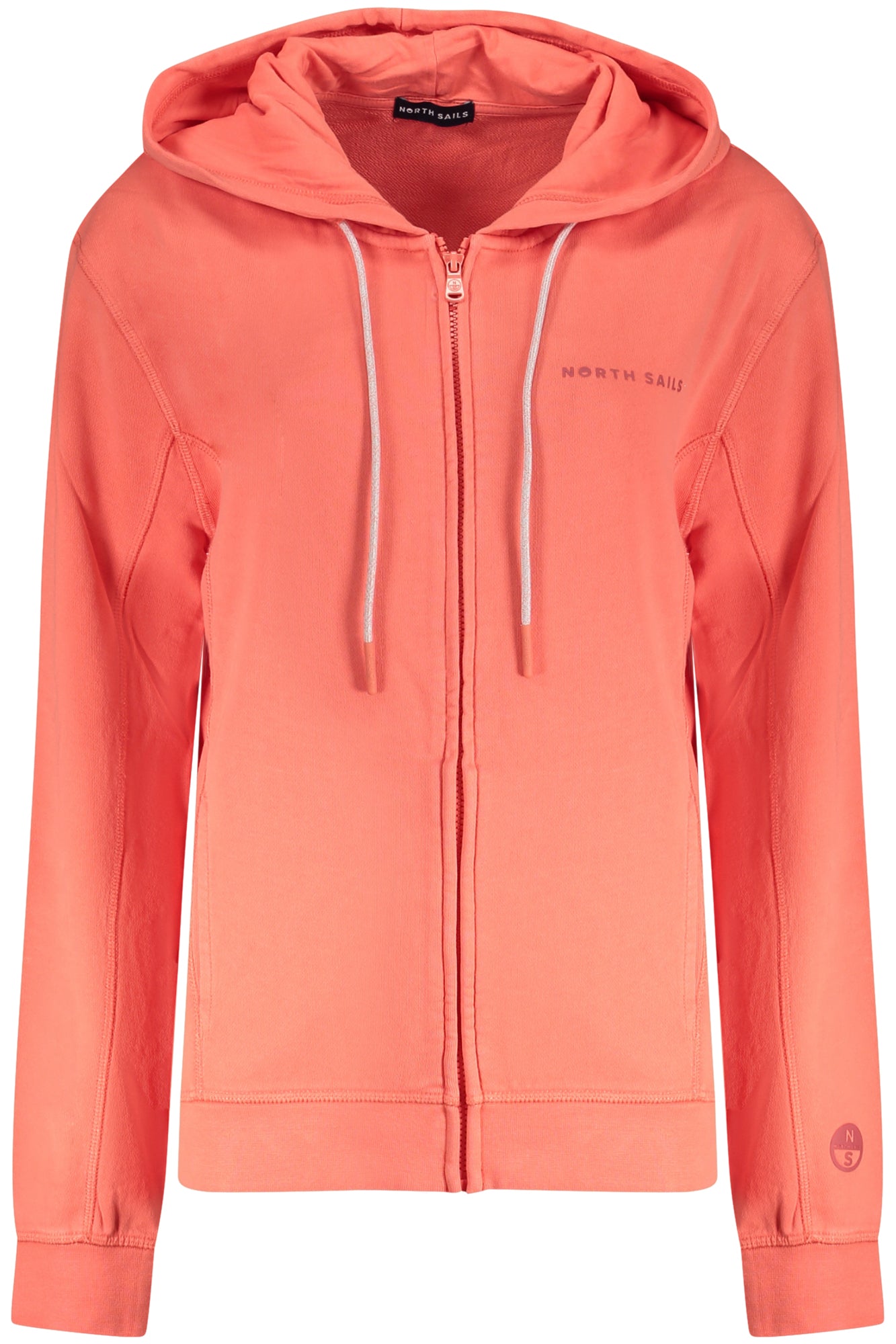 NORTH SAILS Damen-Sweatshirt mit Reißverschluss Grün – Kapuzenpullover für Frühjahr/Sommer Rosa