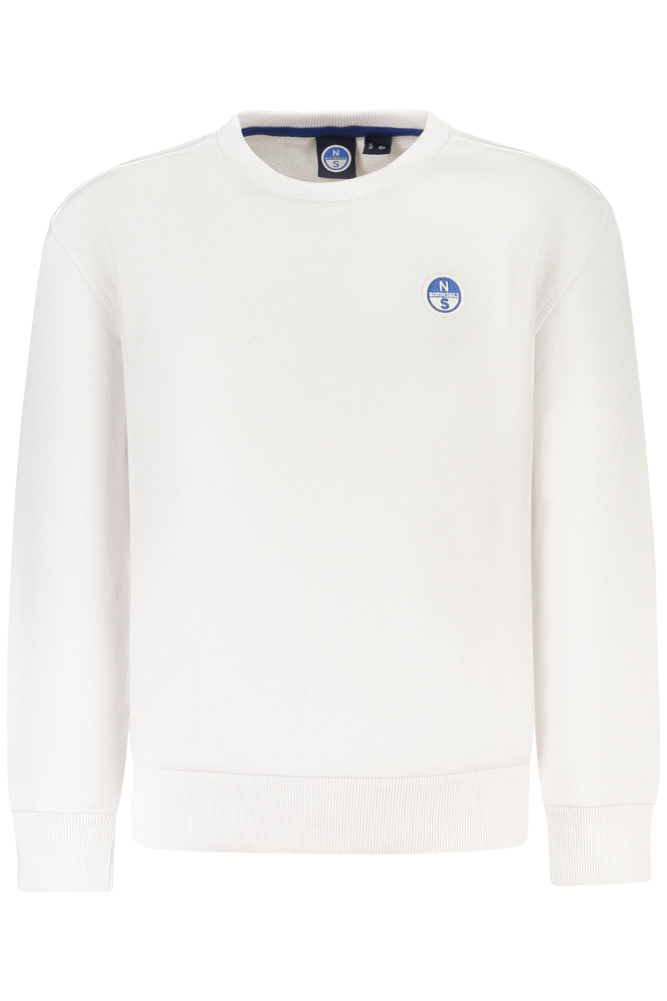 NORTH SAILS Kinder-Sweatshirt mit Zip Weiß – Gebürstete Baumwolle | soulluna.de Weiß
