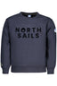 NORTH SAILS KINDER-SWEATSHIRT IN BLAUEM ZIP-UP-MODE