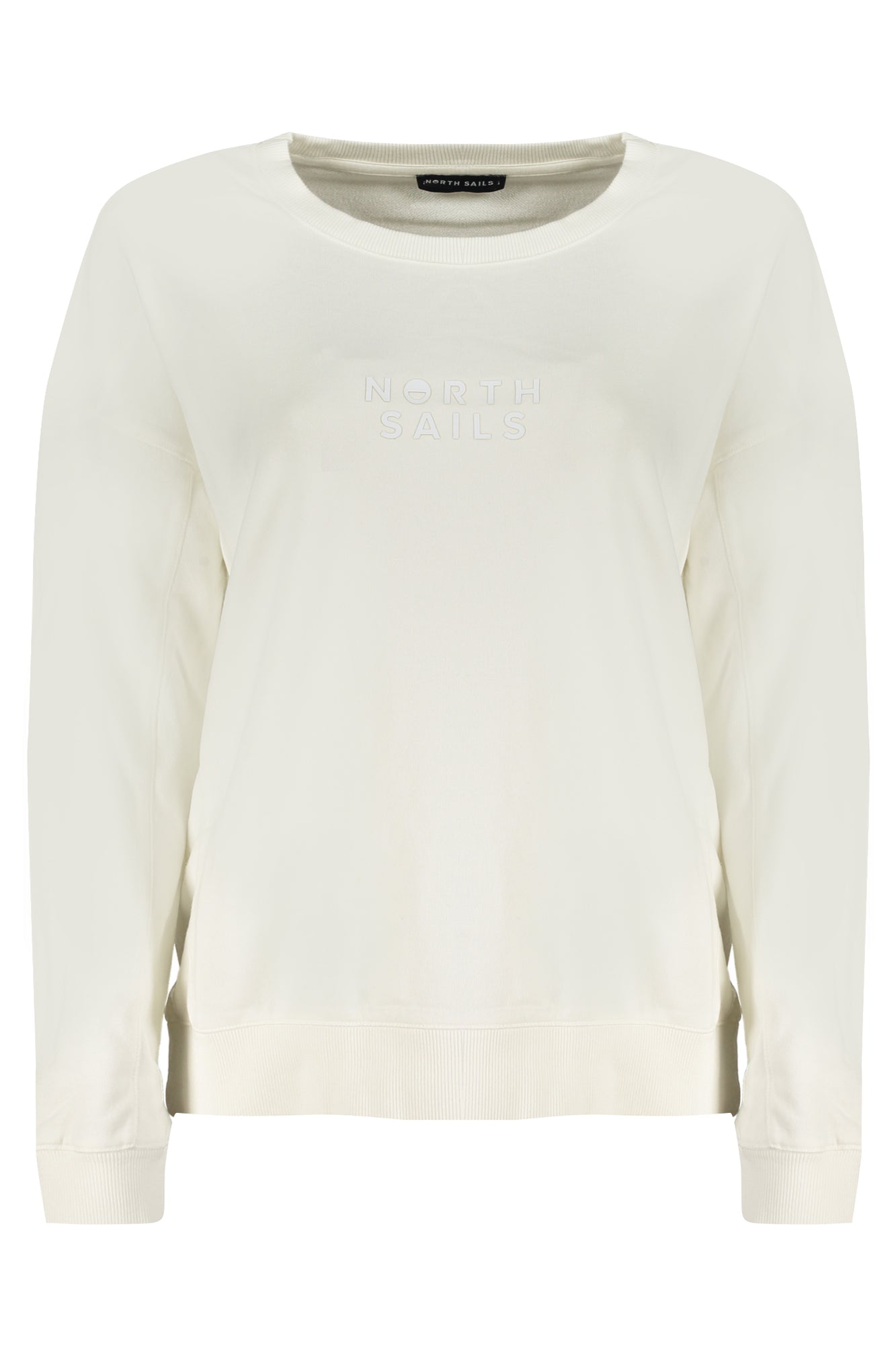 NORTH SAILS Damen-Sweatshirt mit Reißverschluss Blau – Bio-Baumwolle | soulluna.de Weiß