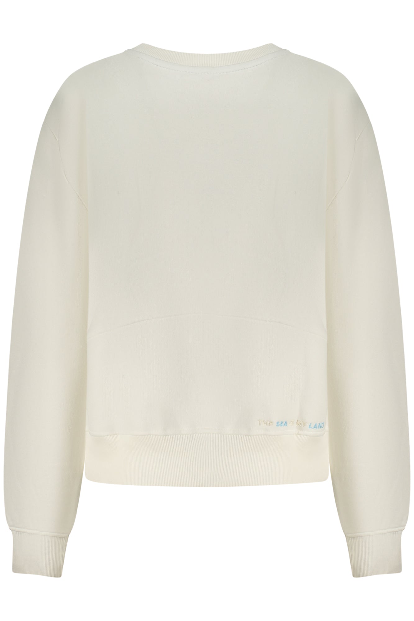 NORTH SAILS Damen Sweatshirt mit Reißverschluss – Rotes Langarmshirt aus Italien Weiß