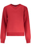 NORTH SAILS Damen Sweatshirt mit Reißverschluss – Rotes Langarmshirt aus Italien Rot
