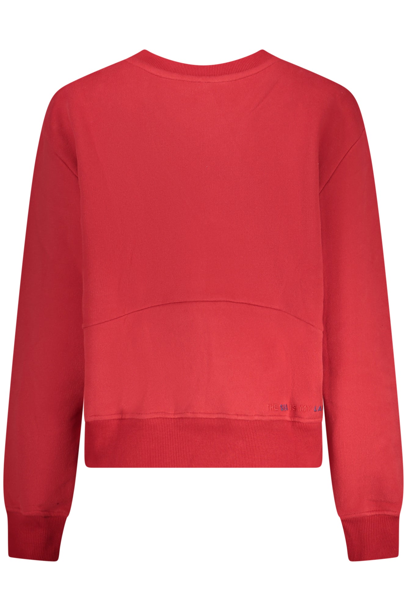 NORTH SAILS Damen Sweatshirt mit Reißverschluss – Rotes Langarmshirt aus Italien Rot