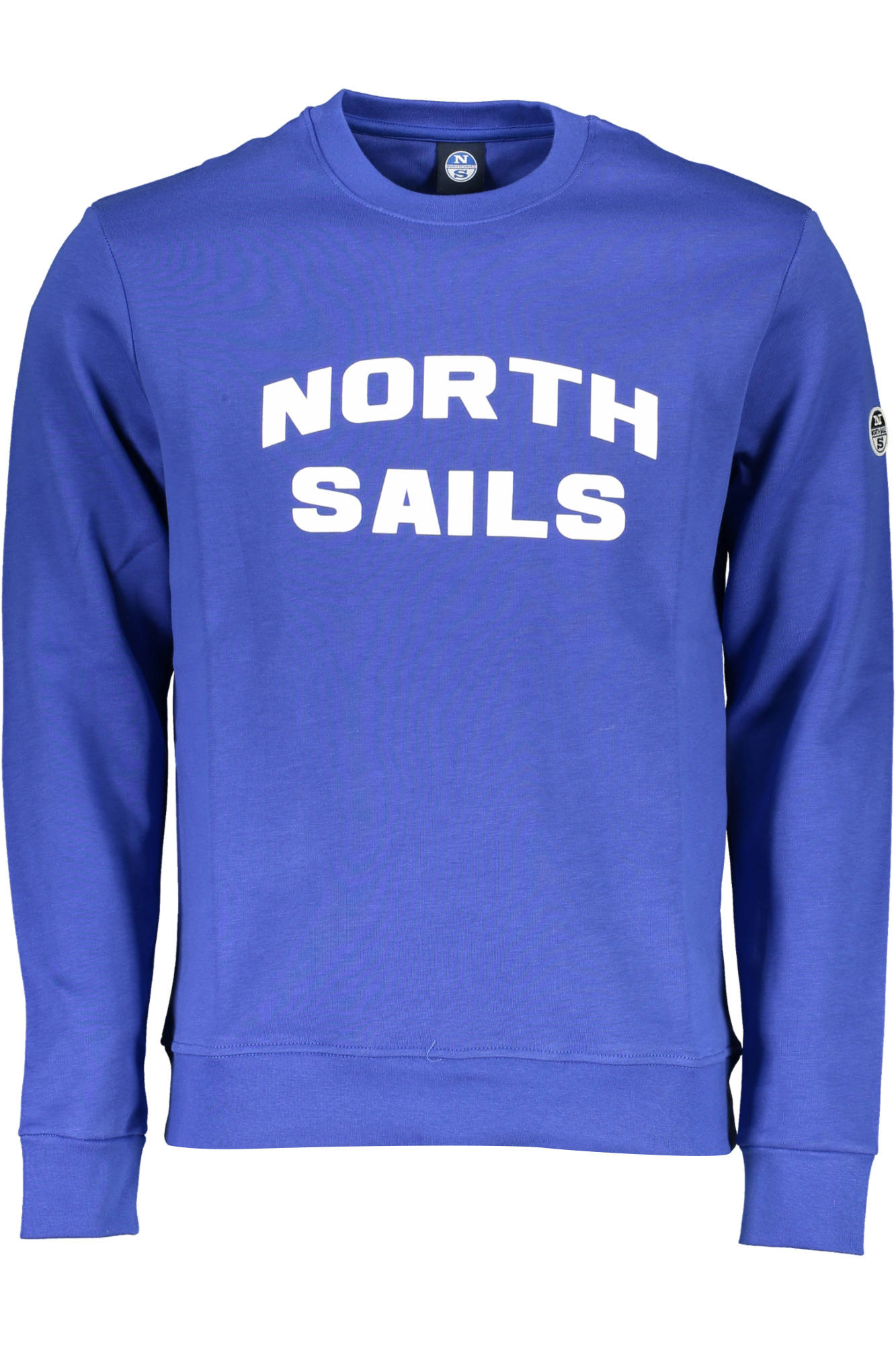 NORTH SAILS Sweatshirt Herren Blau – Langarm mit Logo-Aufdruck für Herbst/Winter Blau