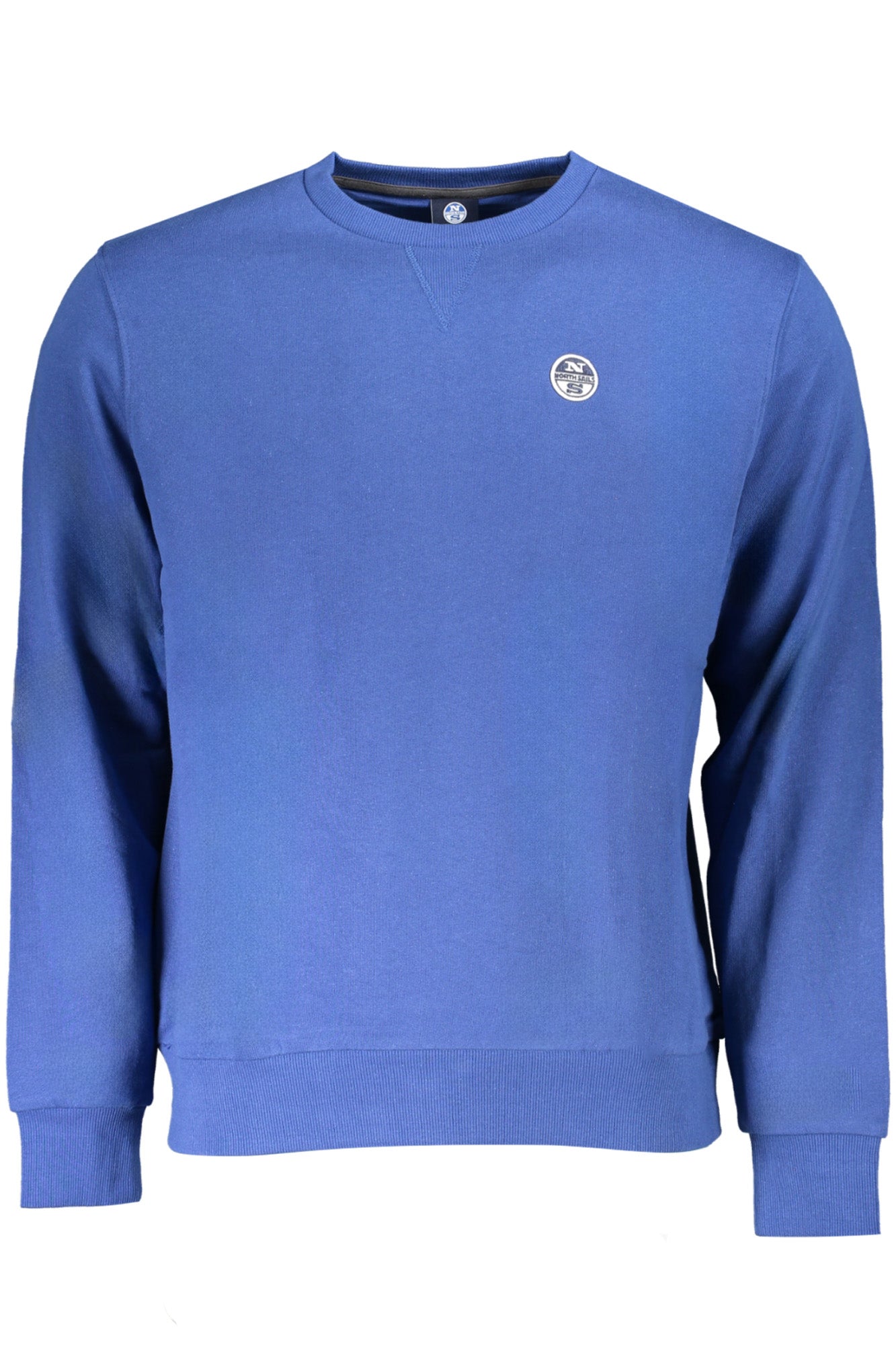 NORTH SAILS Sweatshirt Herren – Gebürstetes Zip-Out-Modell in Schwarz Blau