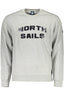 NORTH SAILS Herren-Sweatshirt mit Zip-Up-Details – Graues Sweatshirt für Herbst/Winter Grau