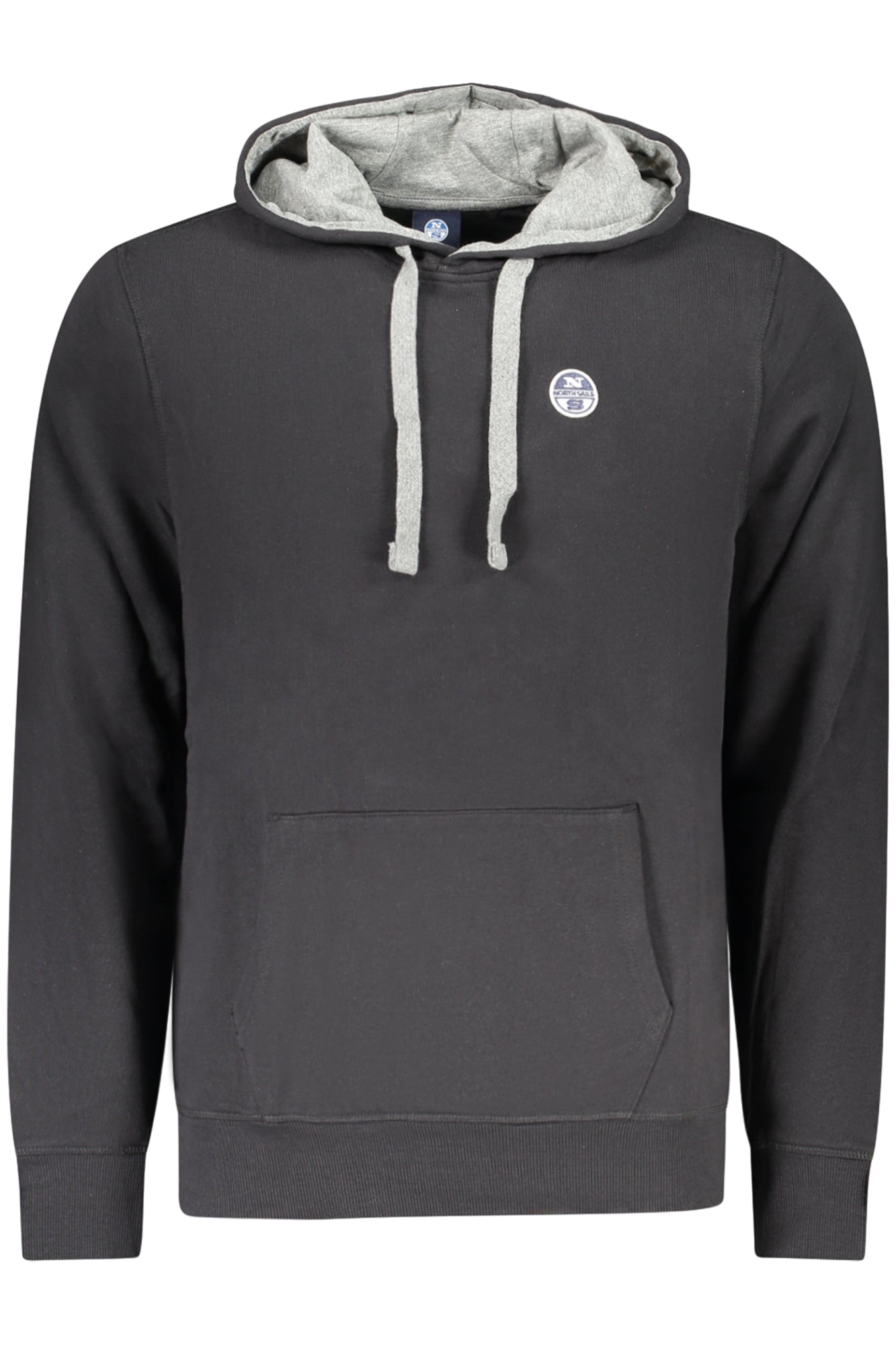 NORTH SAILS Herren-Sweatshirt mit Reißverschluss – Kapuzenpullover für Herbst/Winter Schwarz